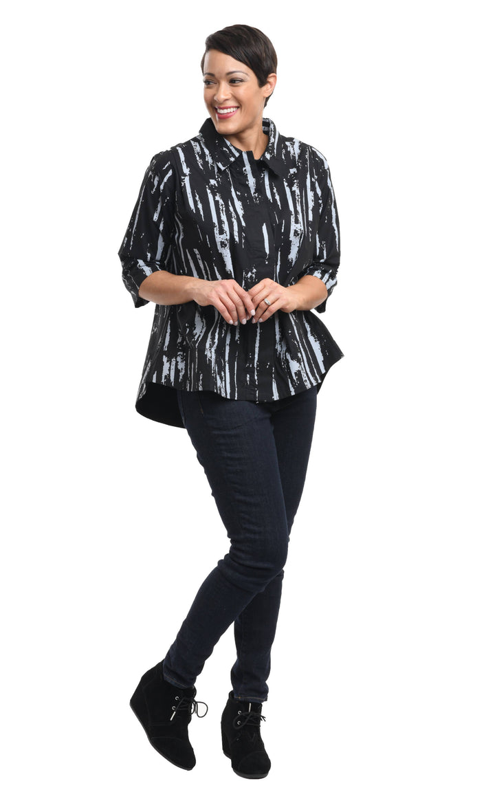 Tulip Clothing - SDC334 Alice in Black Gray Airbrush*: XS