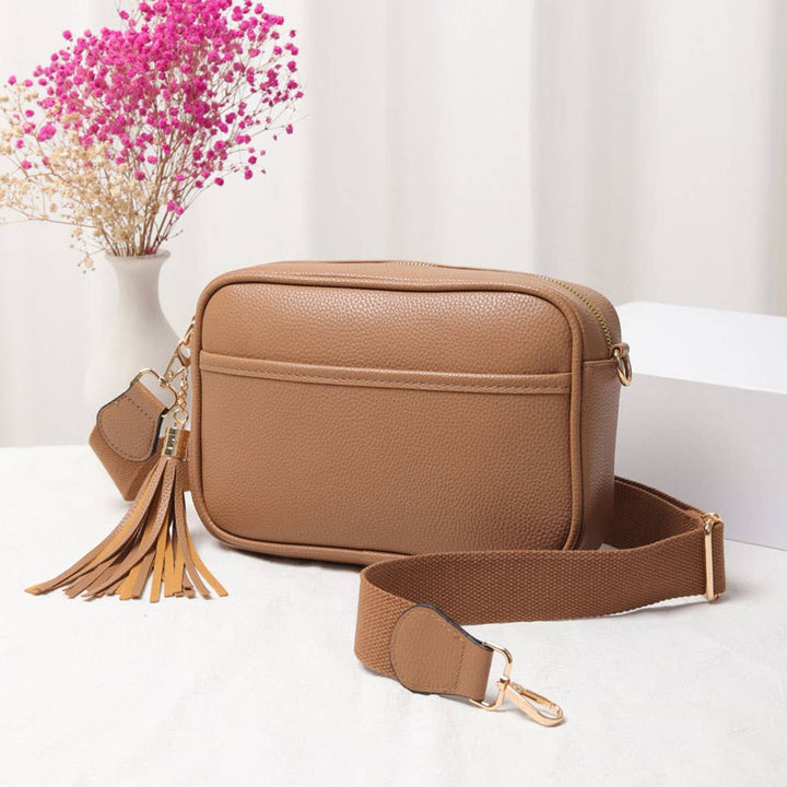 Crossbody with Tassel:/ PINK