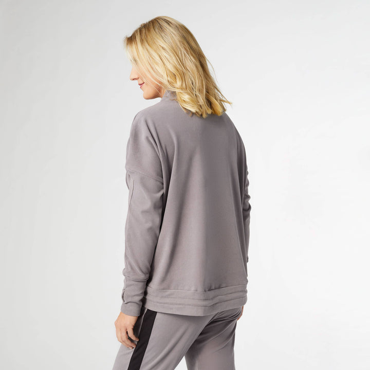 Weekend Brushed Tie Cowl: Lagoon / L/XL