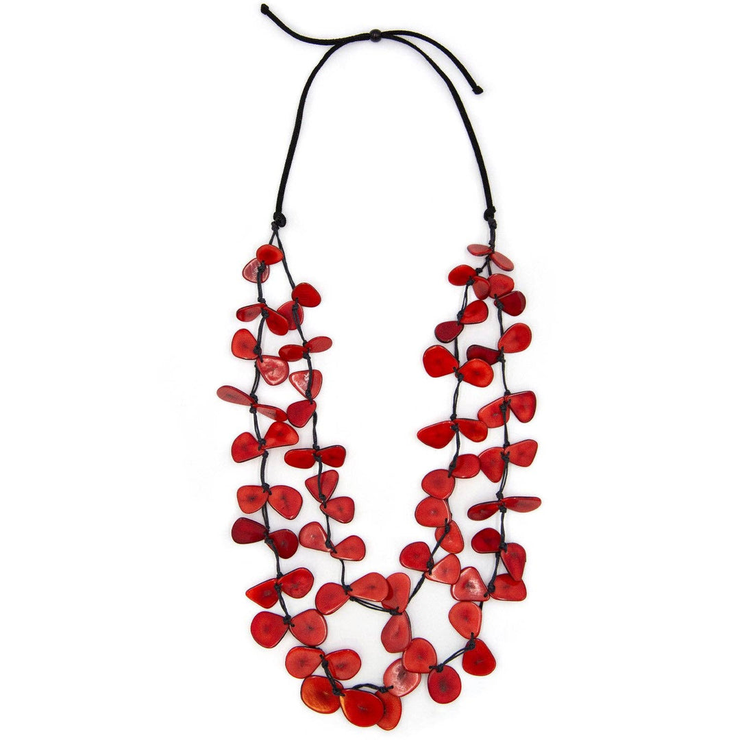 Cielo Necklace: Onyx/Charcoal