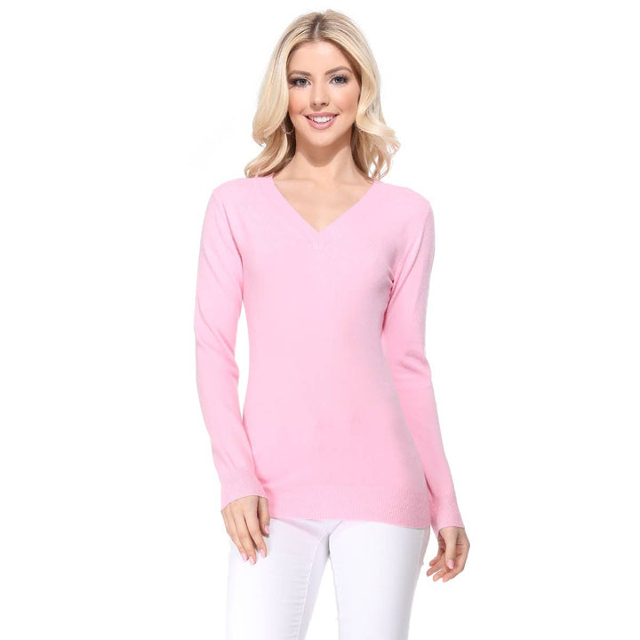 V-Neck Soft Sweater MK5501: NAVY / M