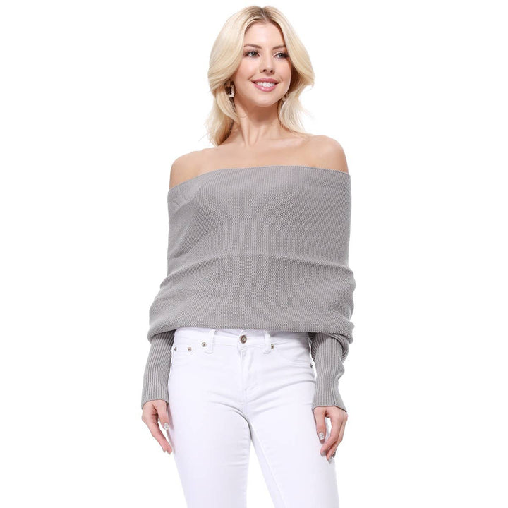 Bolero Sweater Top KC008: BLACK / ML