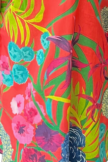 Melon Hydrangea KikiSol Tunic: XL
