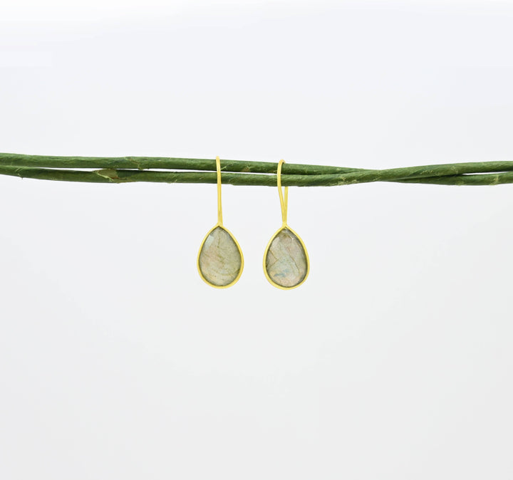 Teardrop Earring - Labradorite