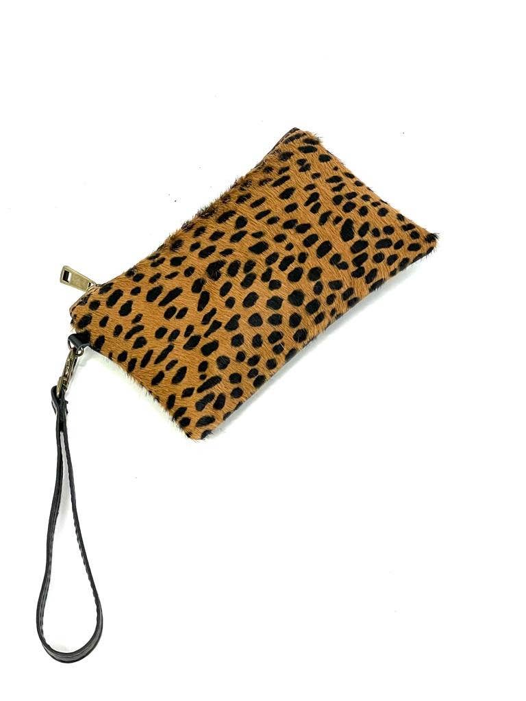 Leather handbag: Military green