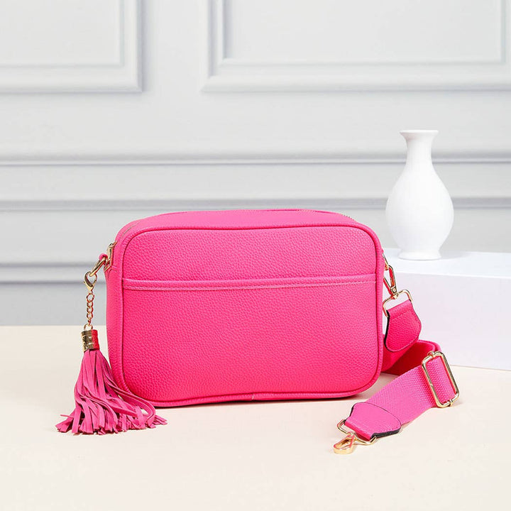 Crossbody with Tassel:/ PINK