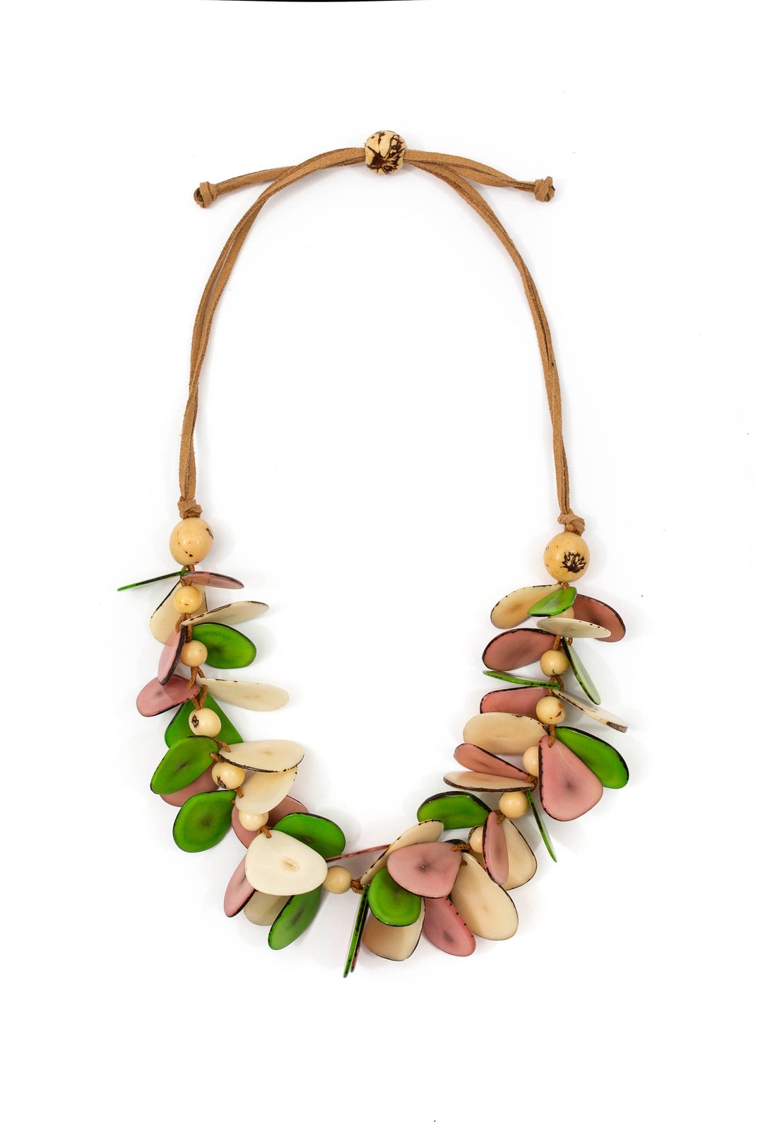 Mariposa Necklace: Olive Combo