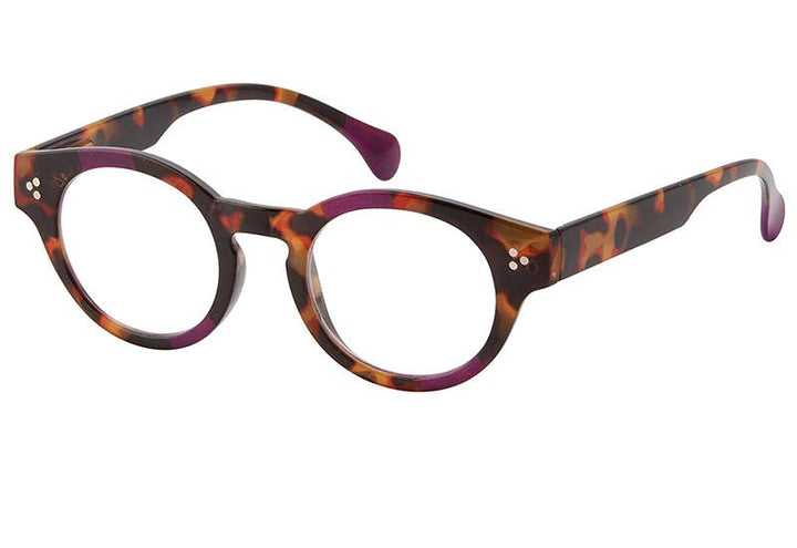 I Heart Eyewear - Kinslee Reading Glasses: Purple Tortoise / +1.50