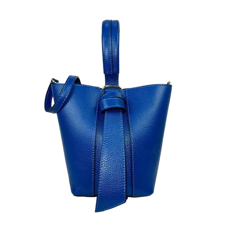 Genuine Leather Tote : Black