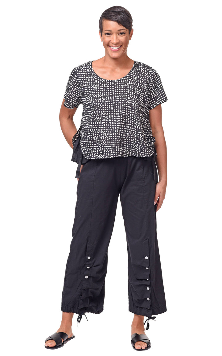 Tulip Clothing - CV21 Scooter Pant in Black: S