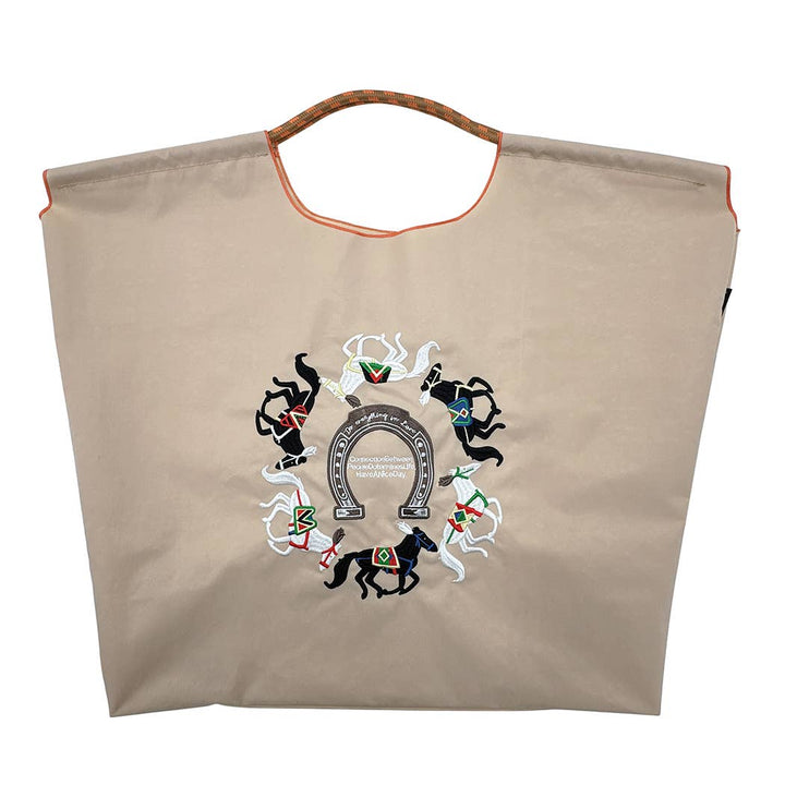 Horse Embroidery Handbag : ORA