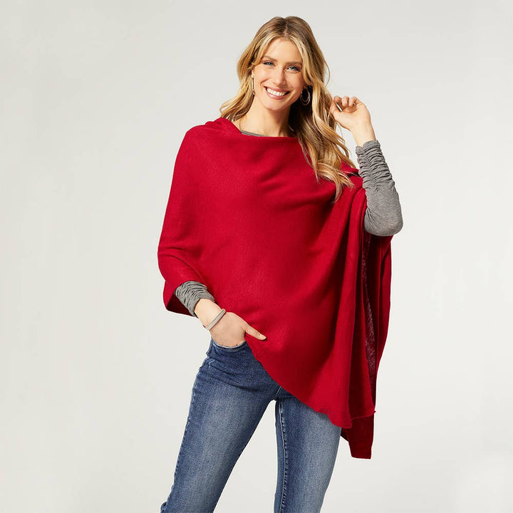 Poncho: Red
