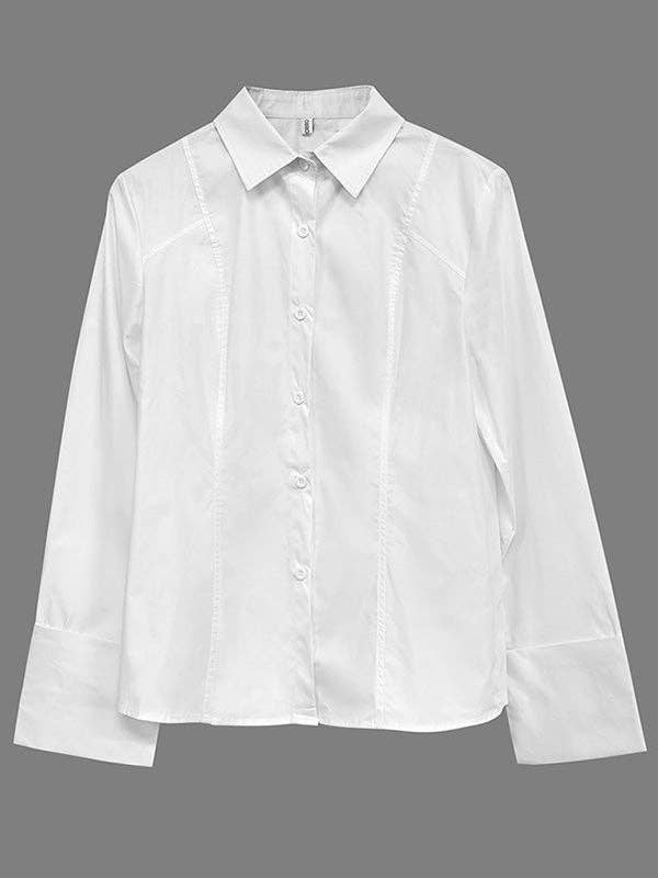 L/S Blouse Cuff: BLACK / S
