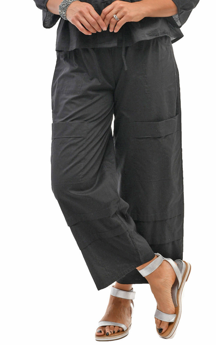 Tulip Clothing - CV143 Metro Pant in Black*: S
