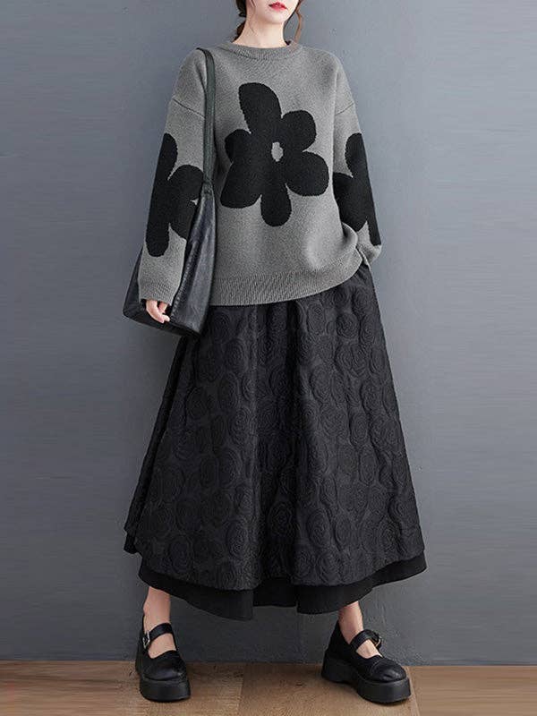 Long Sleeves : BLACK / One_size