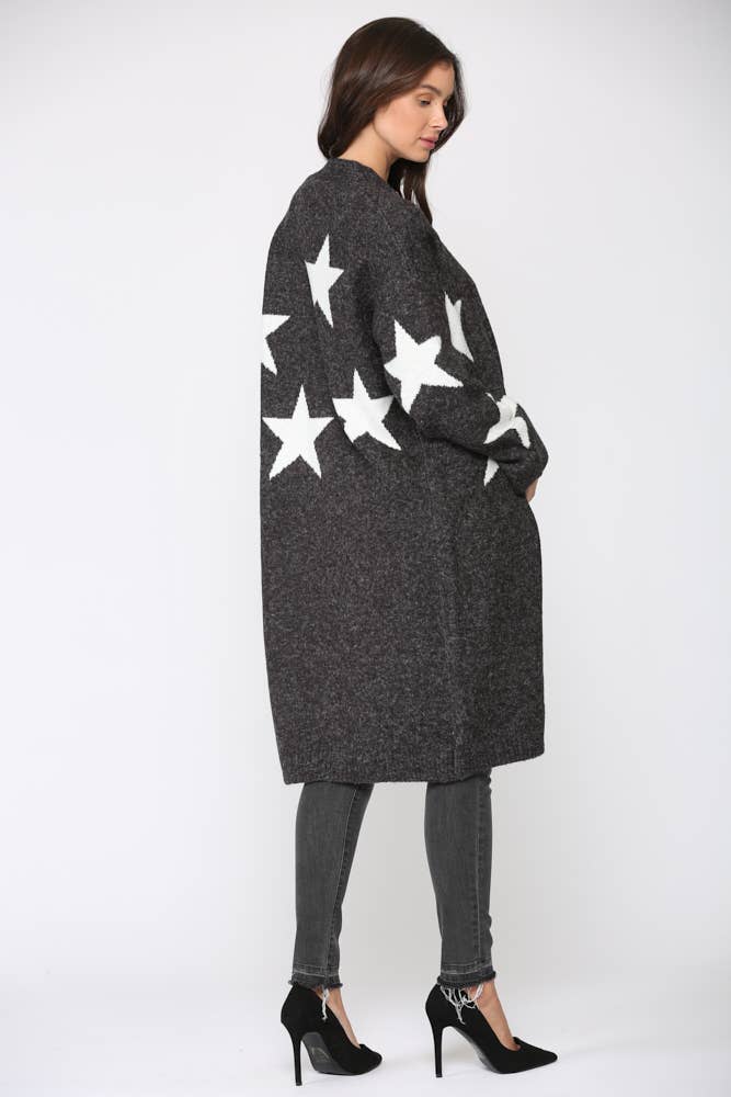 STANCIA STAR SWEATER JKT