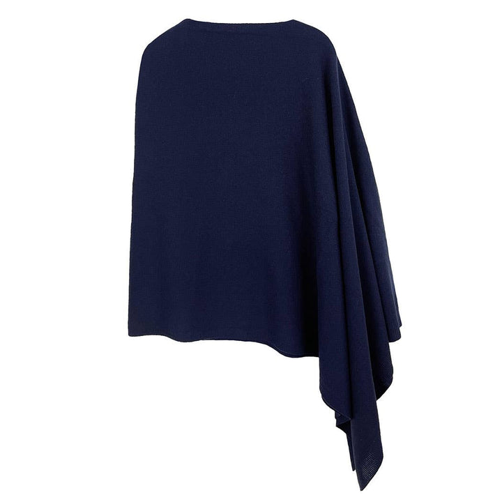 Scarf Poncho: BLK / One Size