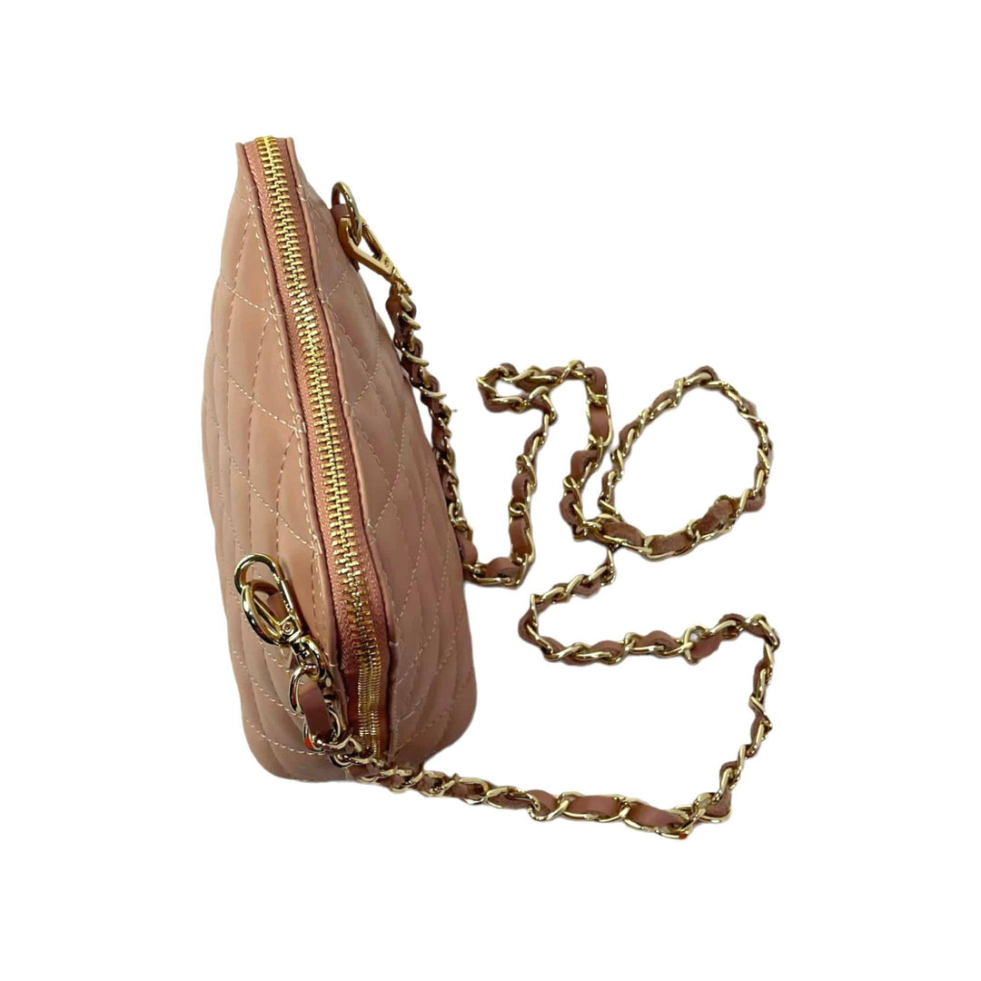 Compact Leather Bag: Black