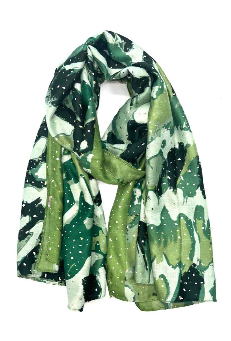scarf : Black
