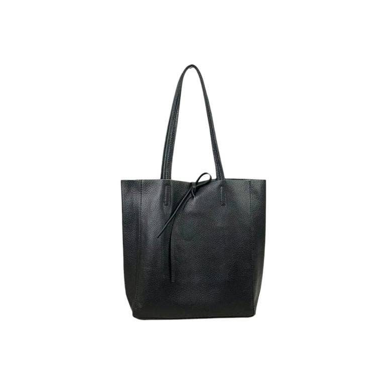 Leather Tote Bag Olive Green