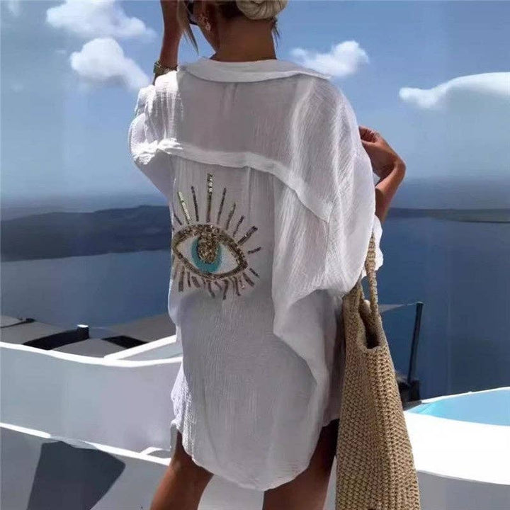 L/S Eye: PEACOCK GREEN / S