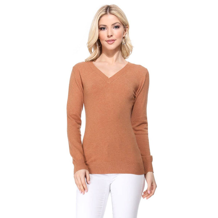 V-Neck Soft Sweater  MK5501: NAVY / XL