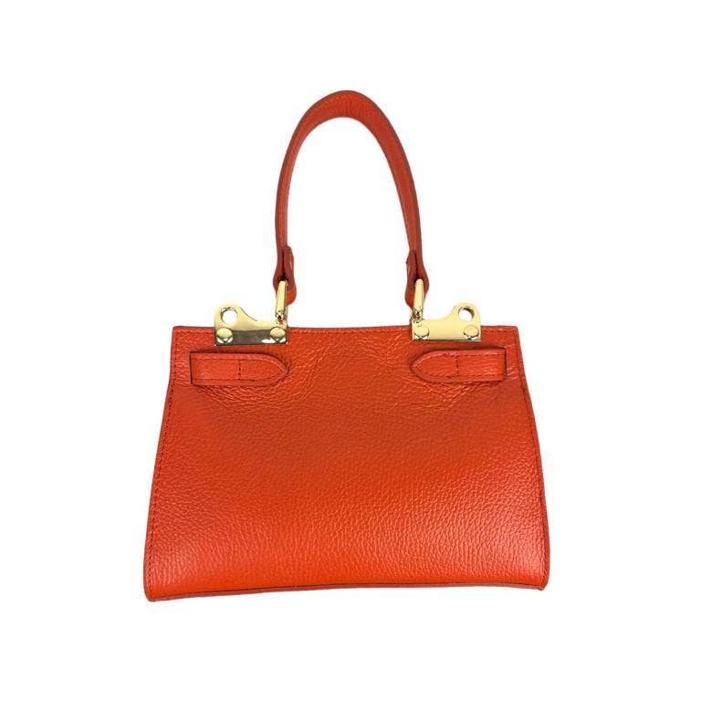Small leather handbag