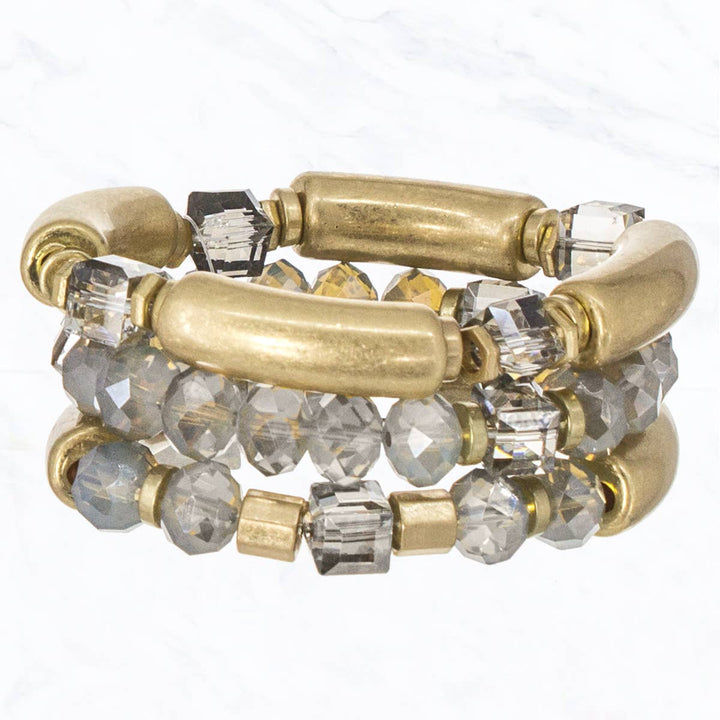Layered Bead Bracelet