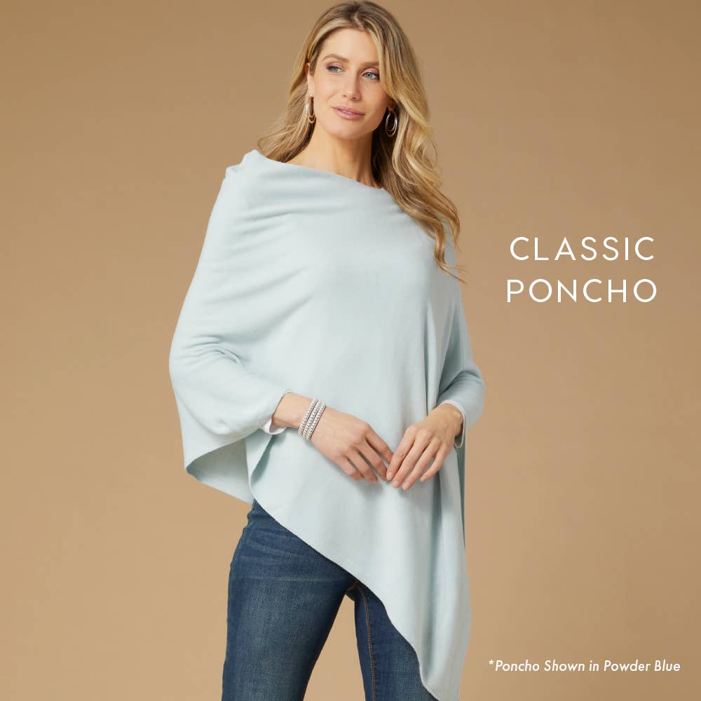 Poncho / Yellow O/S