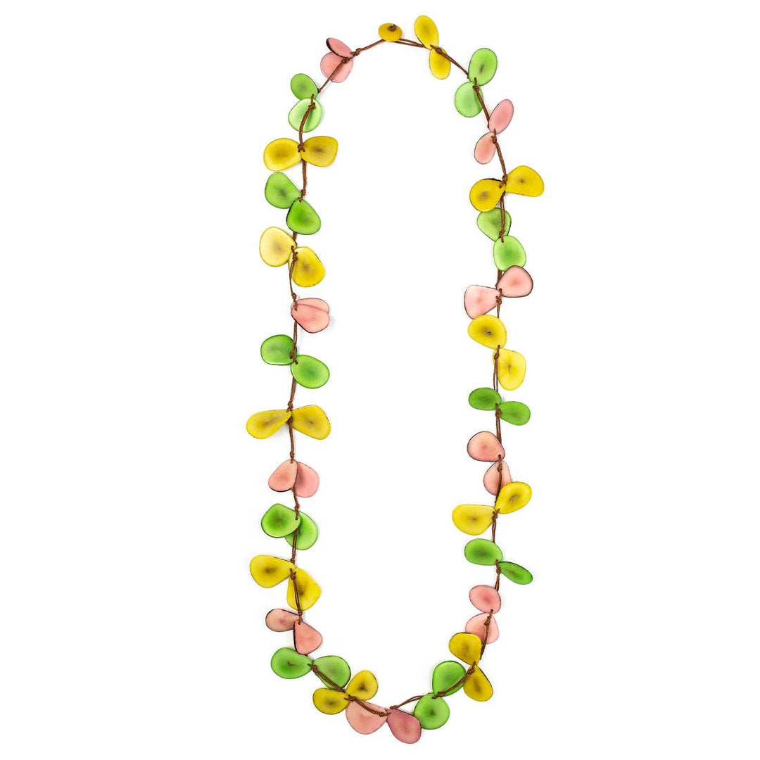 Slice Necklace: Onyx/Charcoal