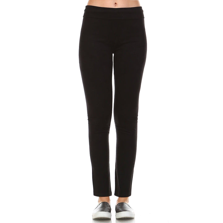 Annelise Stretch Suede Pant: Black / XS / A5499