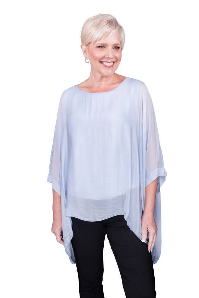 Silk Kaftan (BQ201):Espresso
