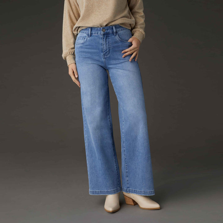Leg: Medium Denim / M