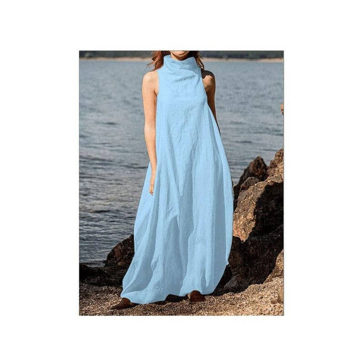 Maxi Dress : KHAKI / L