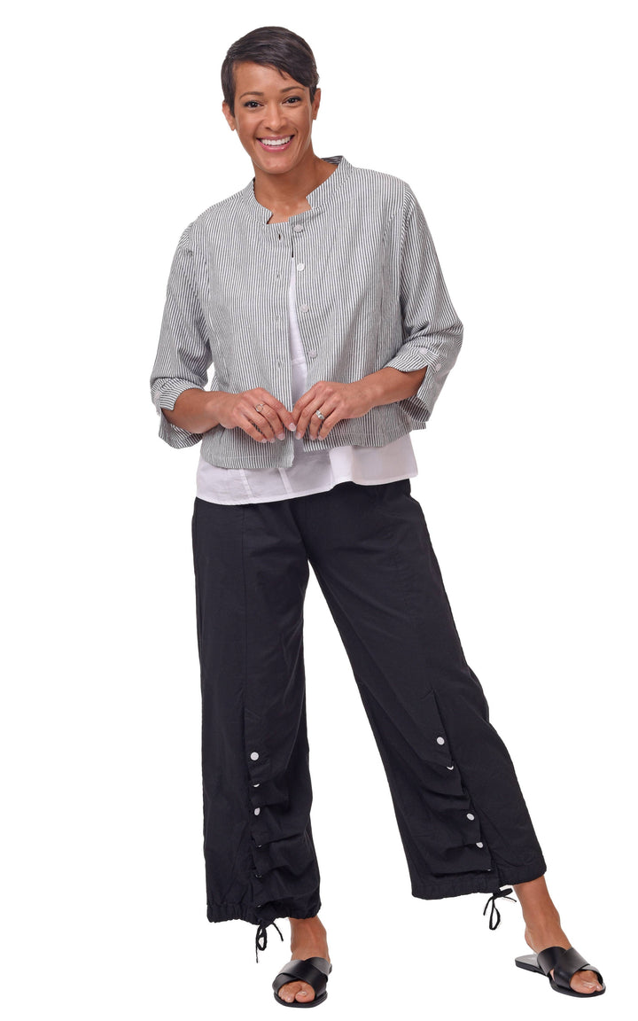Tulip Clothing - CV21 Scooter Pant in Black: S