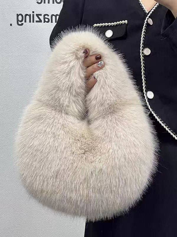 Handbags: BEIGE