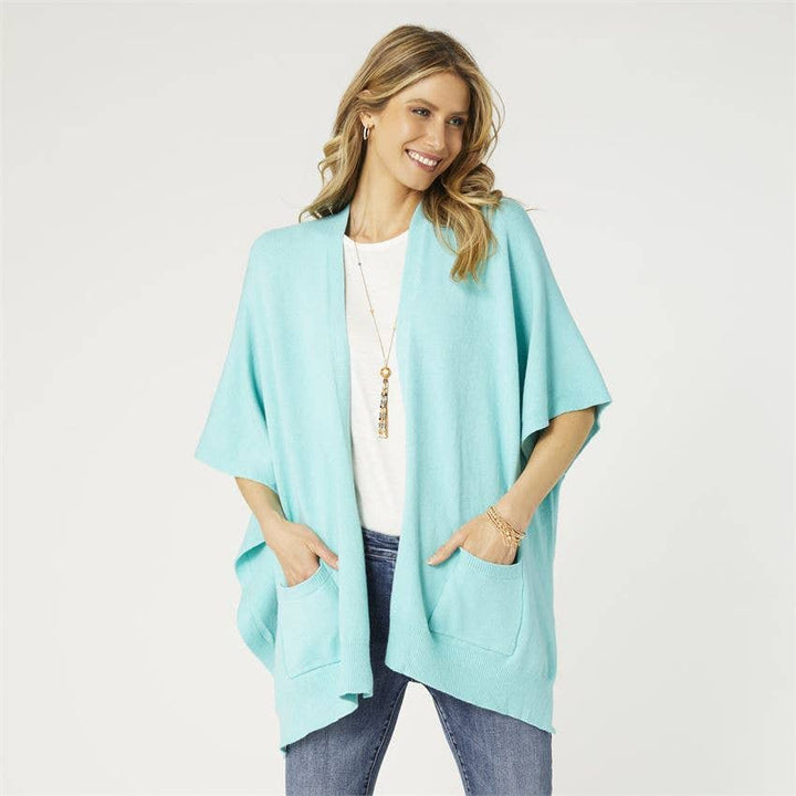 Lightweight Cardigan Pocket: Mushroom