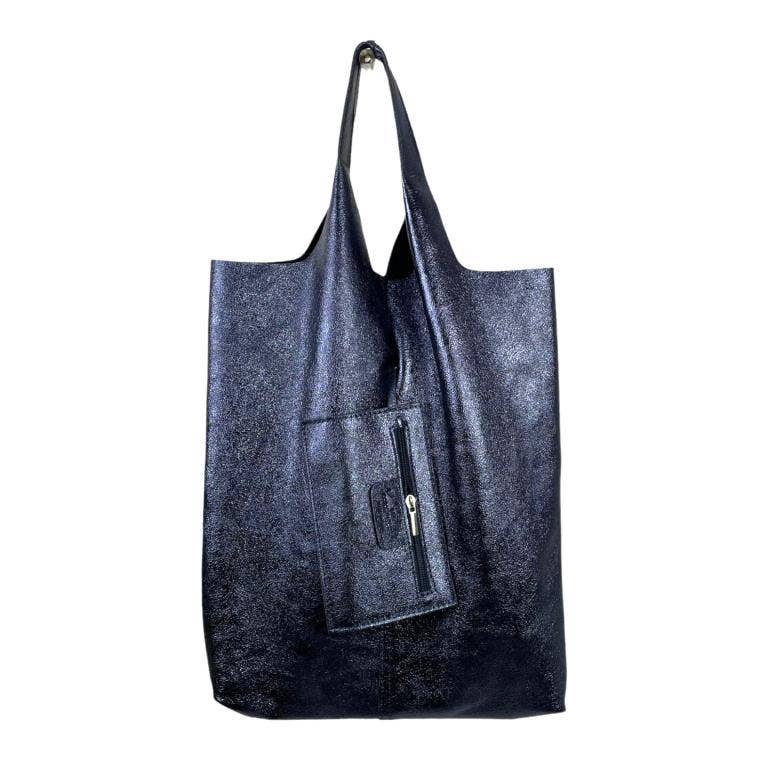 Leather Square Bag:Bronze