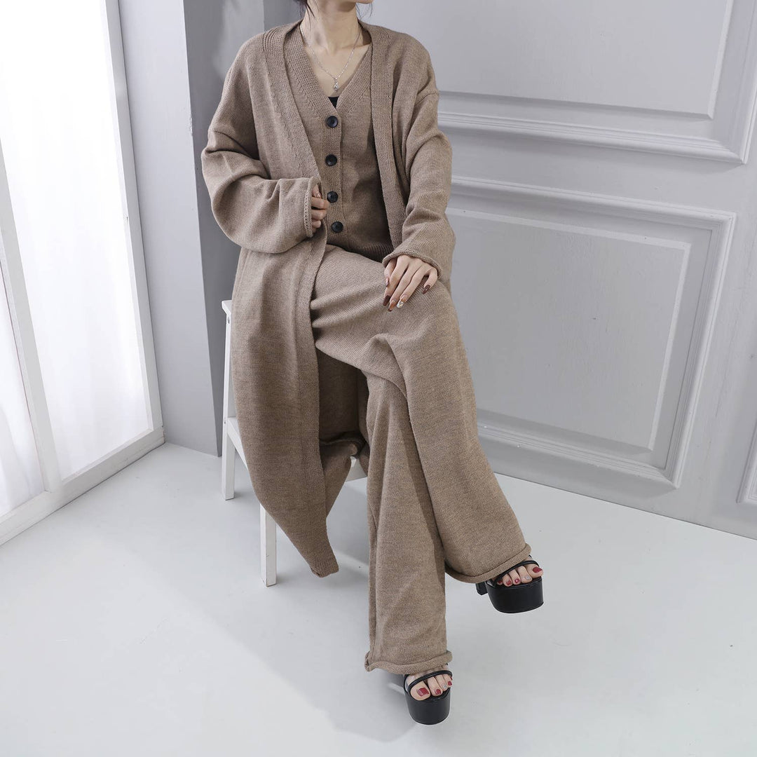 Cashmere Duster Charcoal