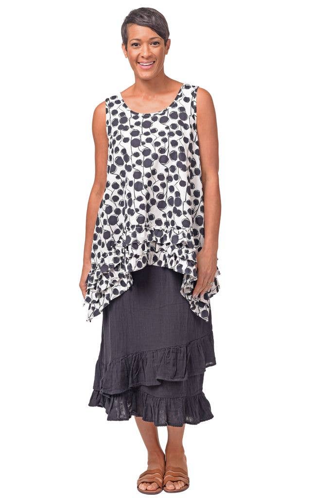 Tulip Clothing - CV3 Lily Tank  in Banyan*: M