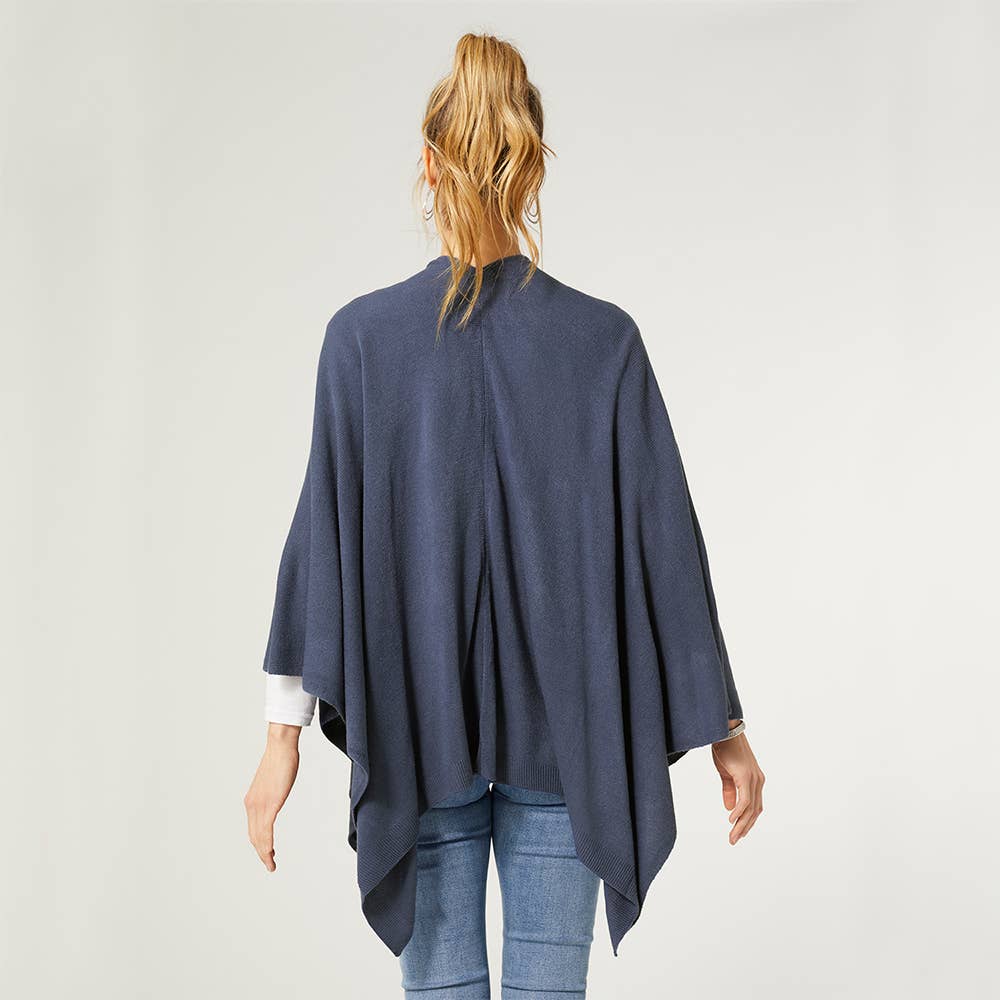 Kiara Lightweight Wrap -Cloudy Grey