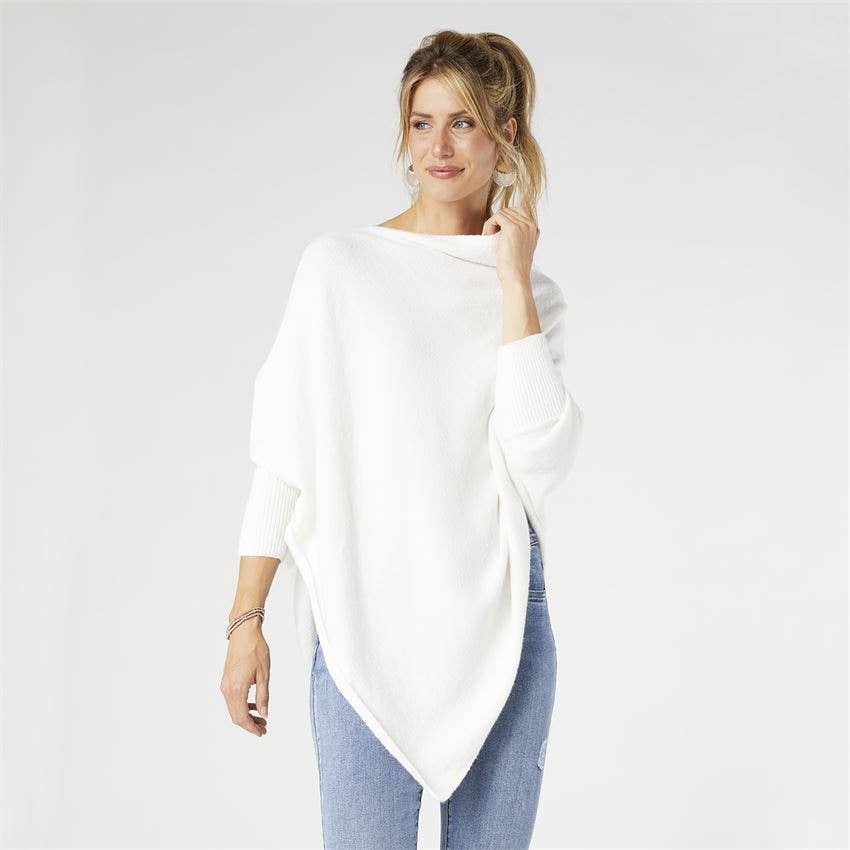 Sweater Poncho: Sunburst