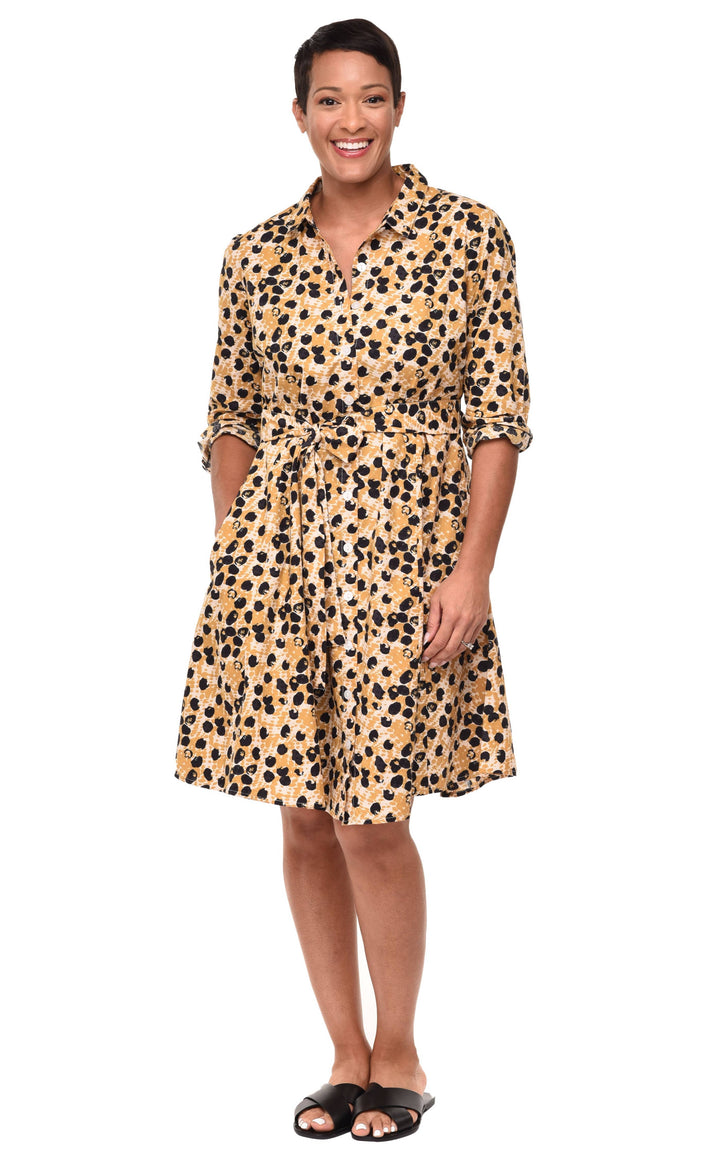 Tulip Clothing - CV1118 Shira Dress in Safari*: S