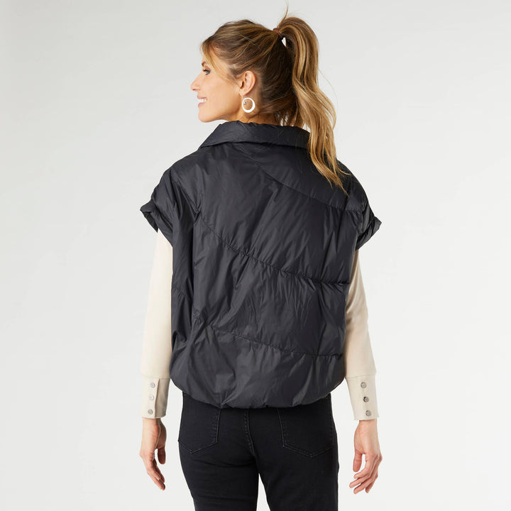 Puffer Vest: Dusty Sage / S/M