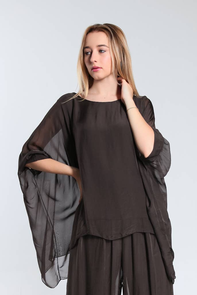 Silk Kaftan (BQ201):Orchid