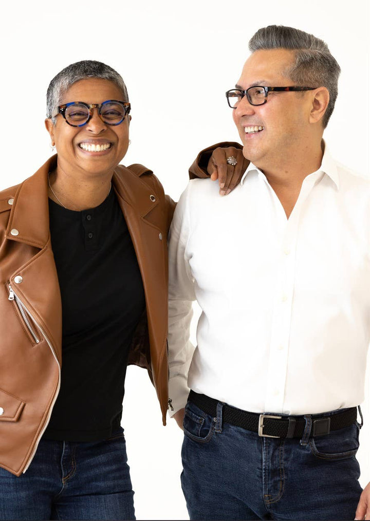 I Heart Eyewear - Kinslee Reading Glasses: Purple Tortoise / +1.75