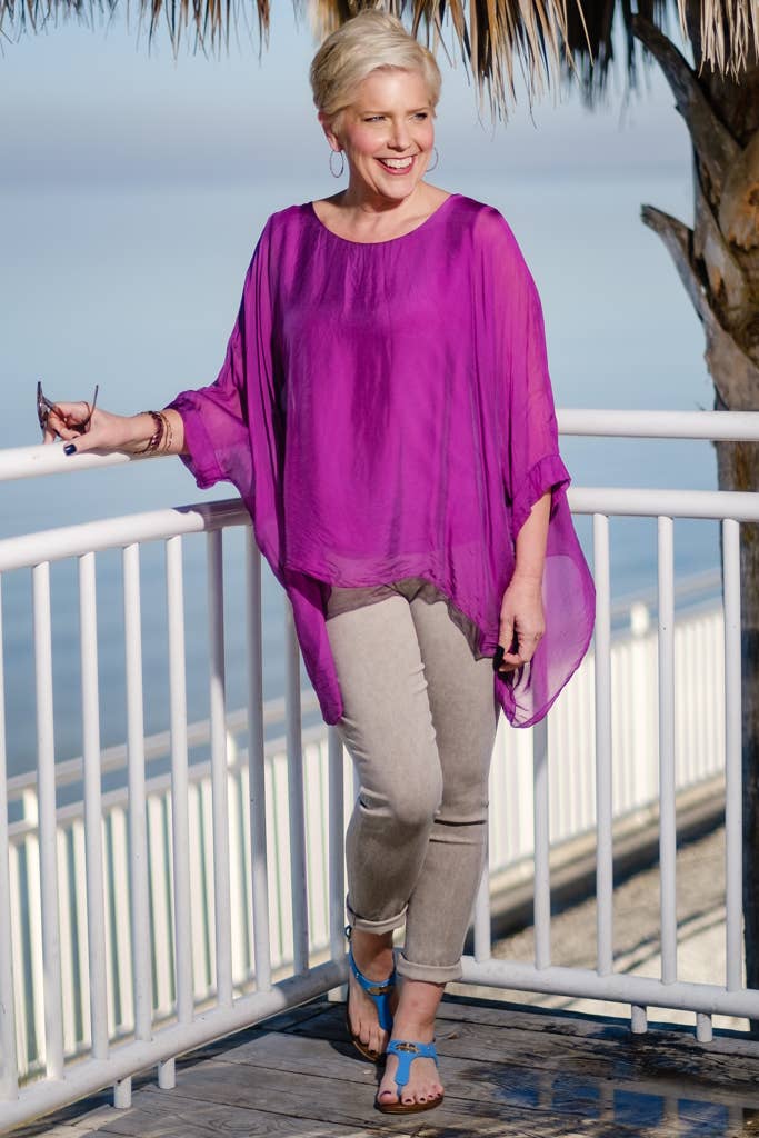 Silk Kaftan (BQ201):Army