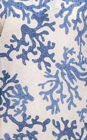Blues Coral Shirt: Large