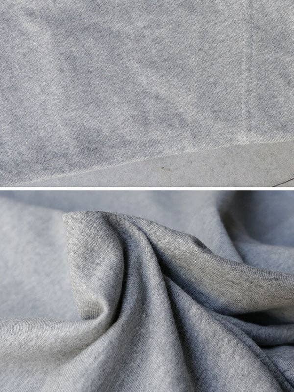 Black&Gray Oversize T-Shirt: BLACK / S