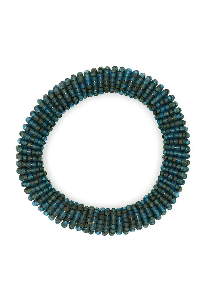 Glass Bead Bangle: 00001